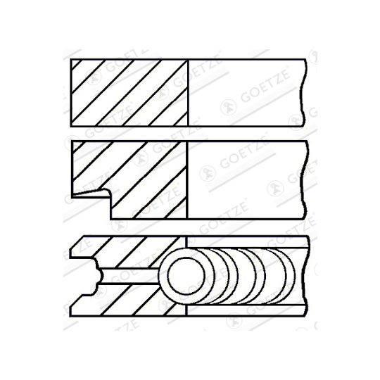 08-528406-00 - Piston Ring Kit 