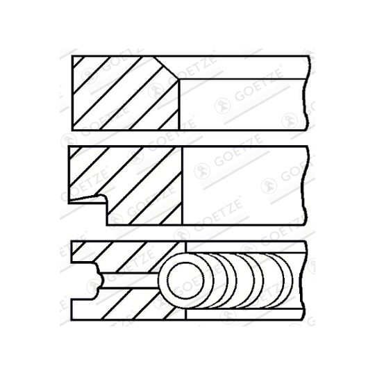 08-700800-00 - Piston Ring Kit 