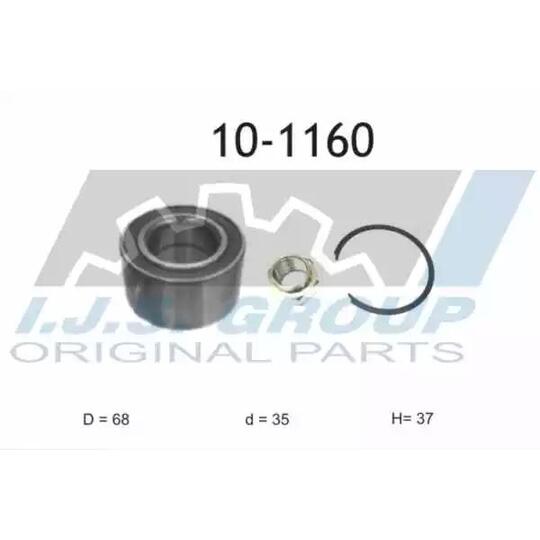 10-1160 - Wheel Bearing Kit 