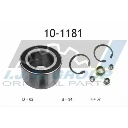 10-1181 - Wheel Bearing Kit 