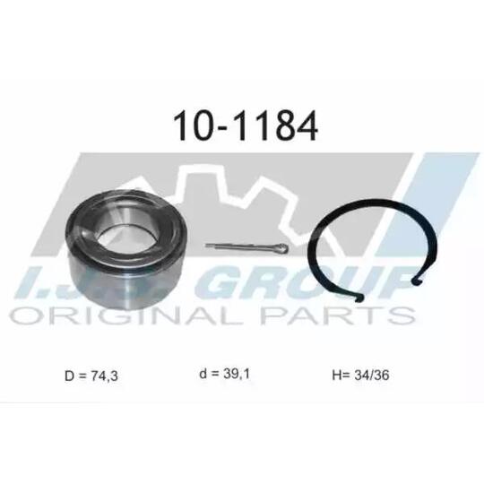 10-1184 - Wheel Bearing Kit 