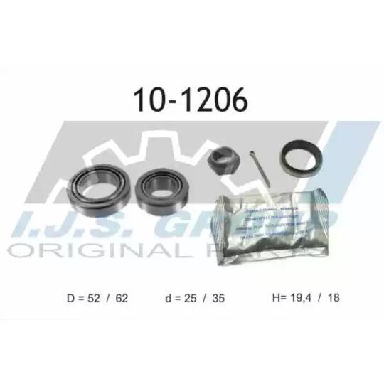 10-1206 - Wheel Bearing Kit 