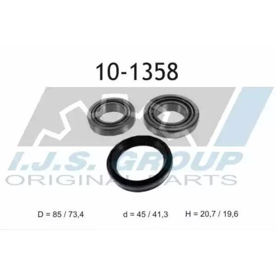 10-1358 - Wheel Bearing Kit 