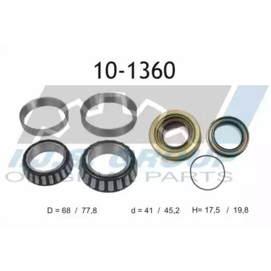 10-1360 - Wheel Bearing Kit 