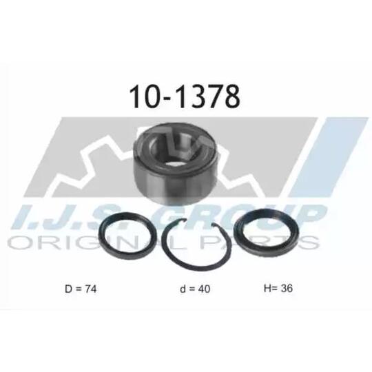 10-1378 - Wheel Bearing Kit 