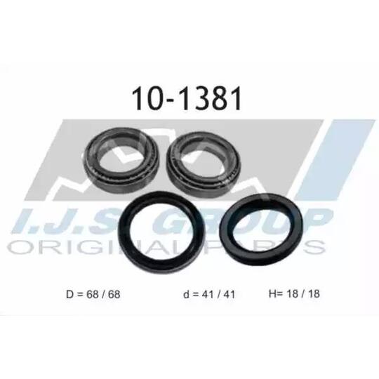 10-1381 - Wheel Bearing Kit 