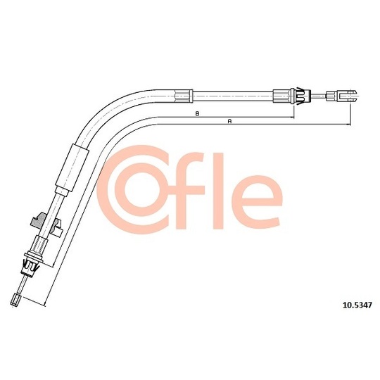 10.5347 - Cable, parking brake 