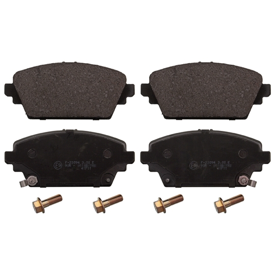 116204 - Brake Pad Set, disc brake 