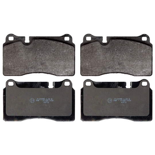 116219 - Brake Pad Set, disc brake 