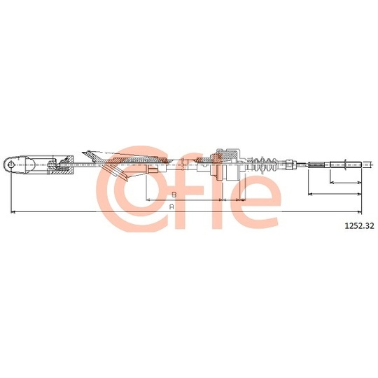 1252.32 - Clutch Cable 