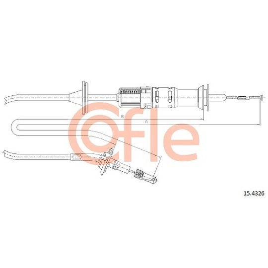 15.4326 - Clutch Cable 