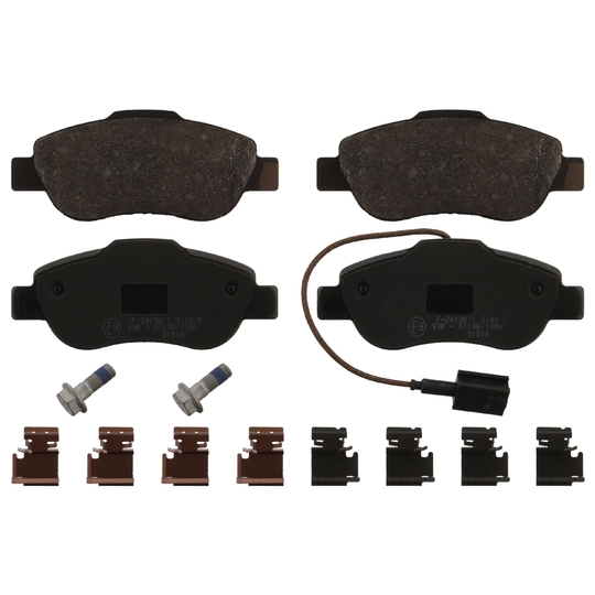 16879 - Brake Pad Set, disc brake 