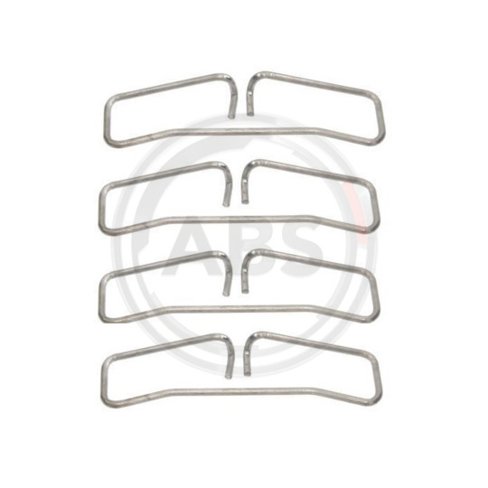 1691Q - Accessory Kit, disc brake pad 