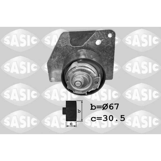 1704022 - Tensioner Pulley, timing belt 