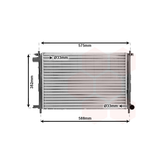 18002224 - Radiator, engine cooling 