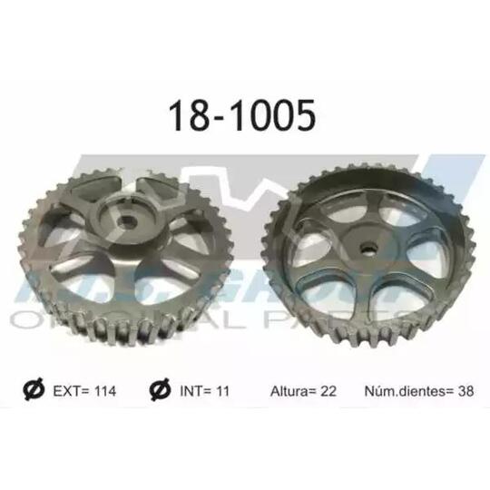 18-1005 - Gear, camshaft 