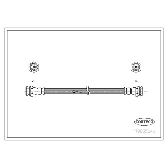 19035046 - Brake Hose 