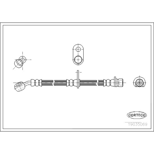 19035069 - Brake Hose 