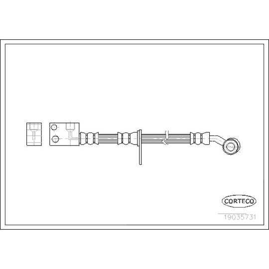 19035731 - Brake Hose 