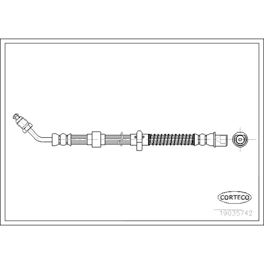 19035742 - Brake Hose 