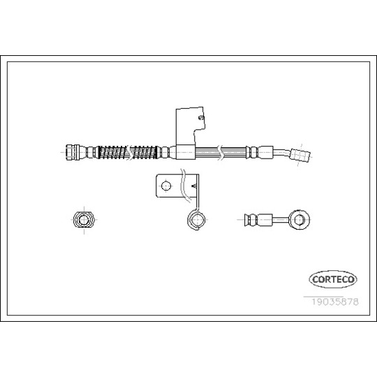 19035878 - Brake Hose 