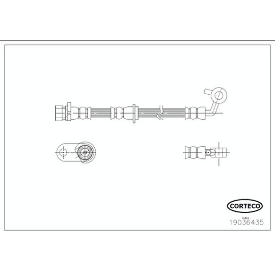 19036435 - Brake Hose 