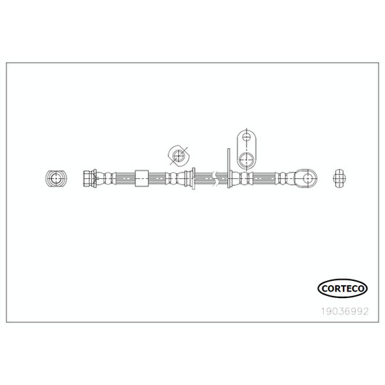 19036992 - Brake Hose 