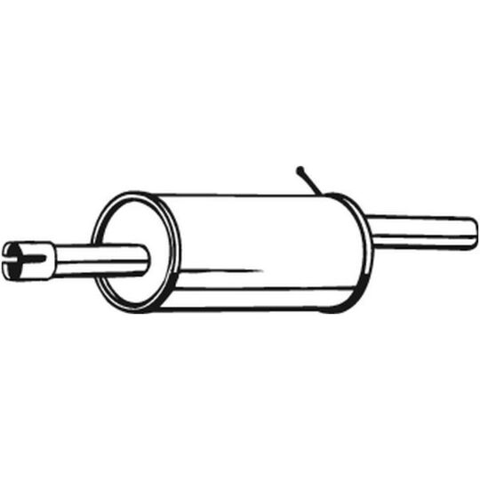 200-015 - Takaäänenvaimentaja 