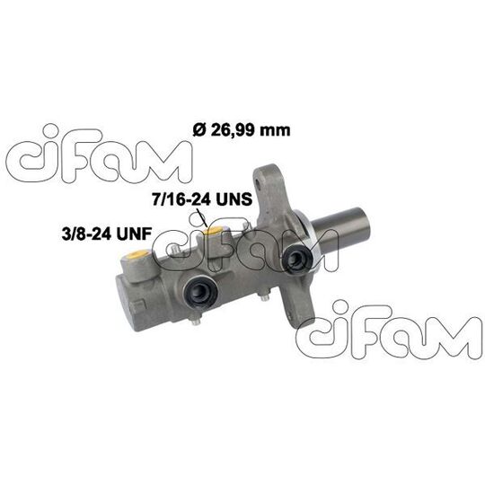 202-809 - Brake Master Cylinder 