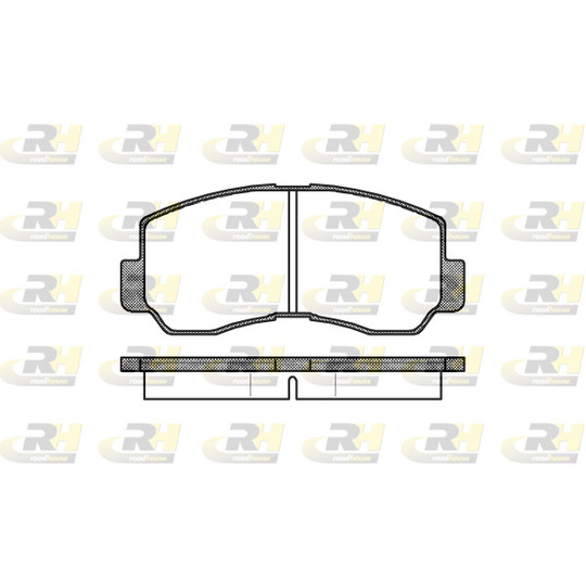 2094.40 - Brake Pad Set, disc brake 