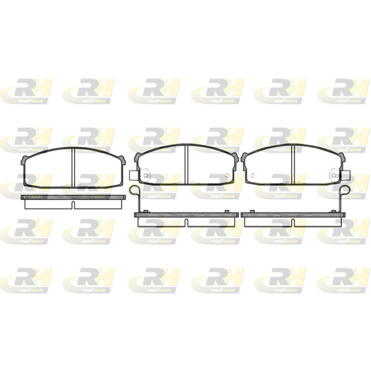 2117.02 - Brake Pad Set, disc brake 