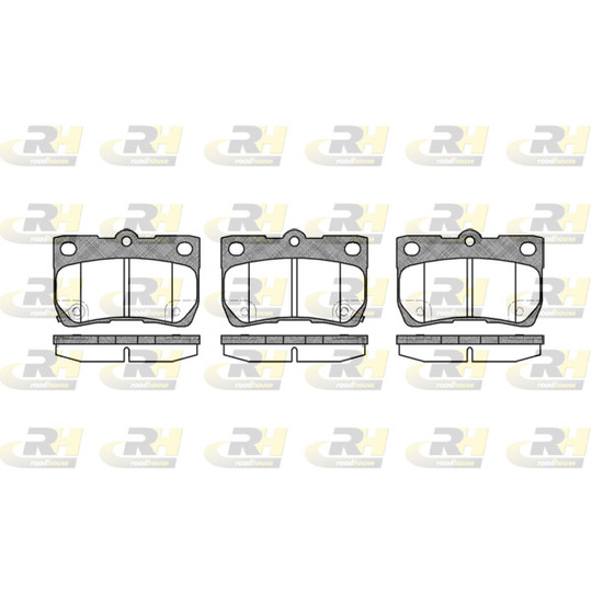 21181.02 - Brake Pad Set, disc brake 