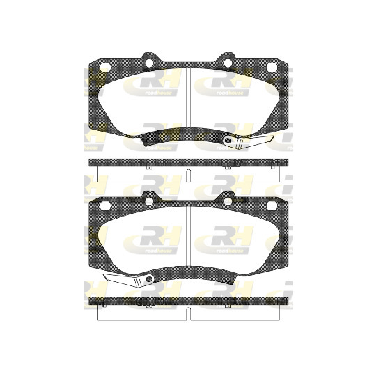 21468.04 - Brake Pad Set, disc brake 