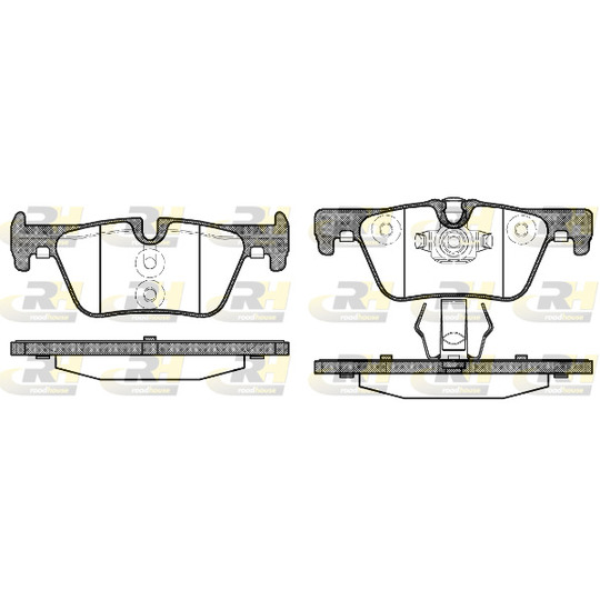 21476.00 - Brake Pad Set, disc brake 