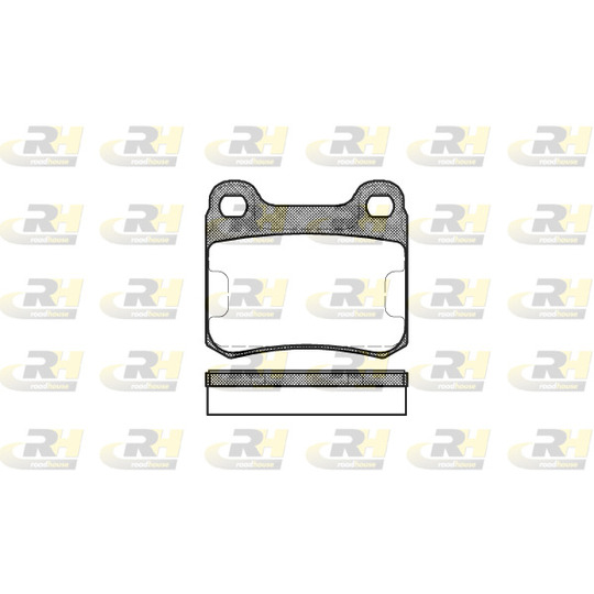 2157.00 - Brake Pad Set, disc brake 