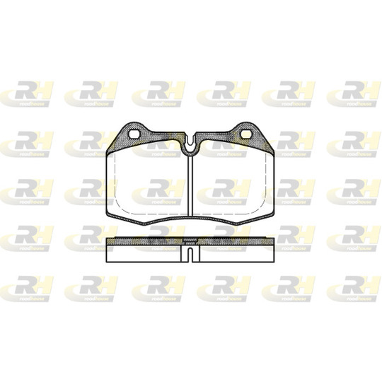 2441.00 - Brake Pad Set, disc brake 