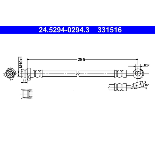 24.5294-0294.3 - Pidurivoolik 