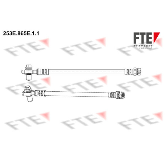 253E.865E.1.1 - Bromsslang 