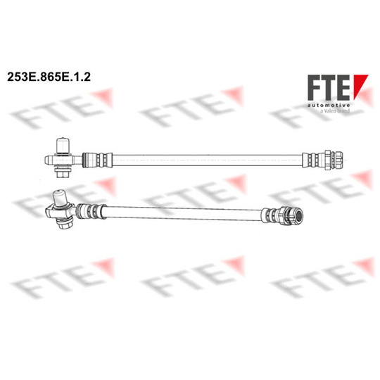 253E.865E.1.2 - Bromsslang 