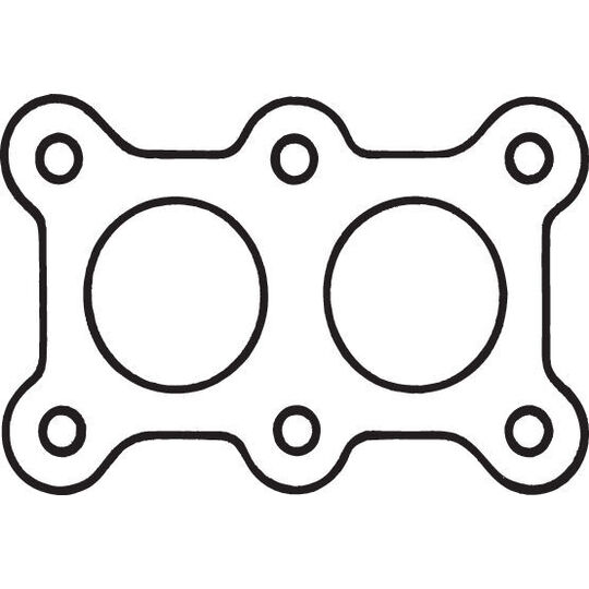 256-126 - Gasket, exhaust pipe 