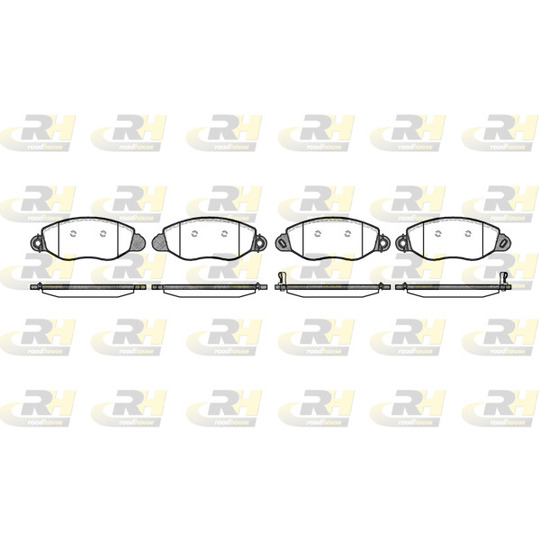 2772.12 - Brake Pad Set, disc brake 