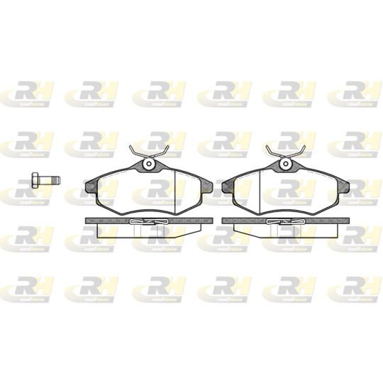 2881.00 - Brake Pad Set, disc brake 