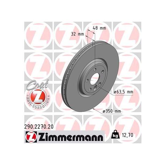 290.2270.20 - Brake Disc 