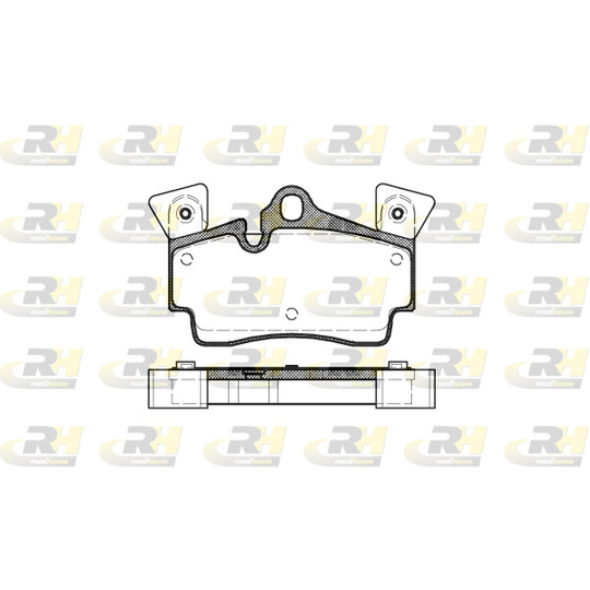 2996.10 - Brake Pad Set, disc brake 