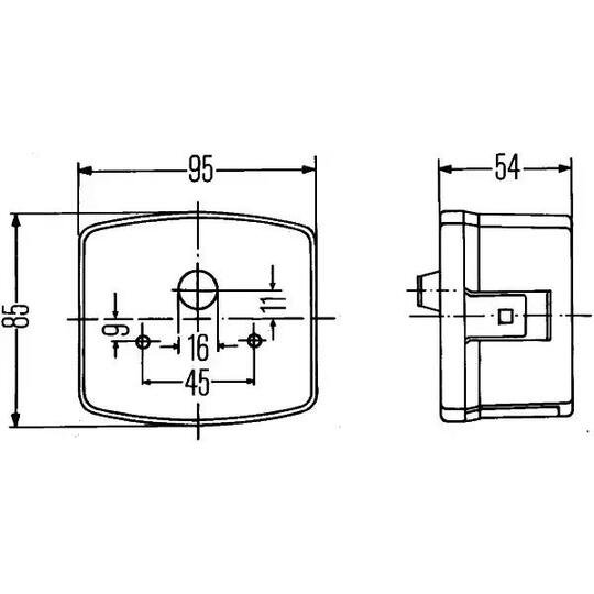 2SD 003 182-057 - Combination Rearlight 