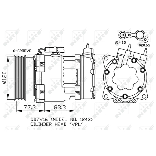 32266 - Kompressor, kliimaseade 