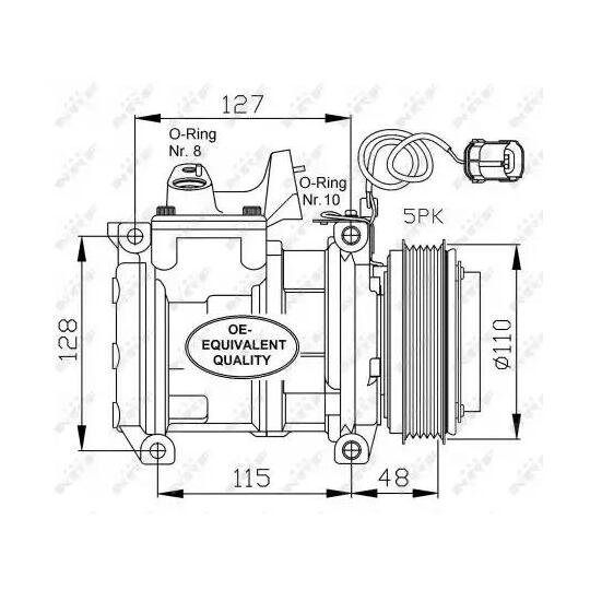 32464 - Kompressori, ilmastointilaite 