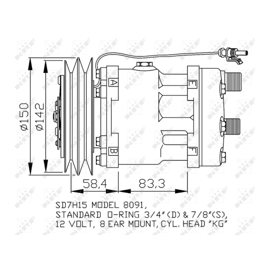 32767 - Compressor, air conditioning 