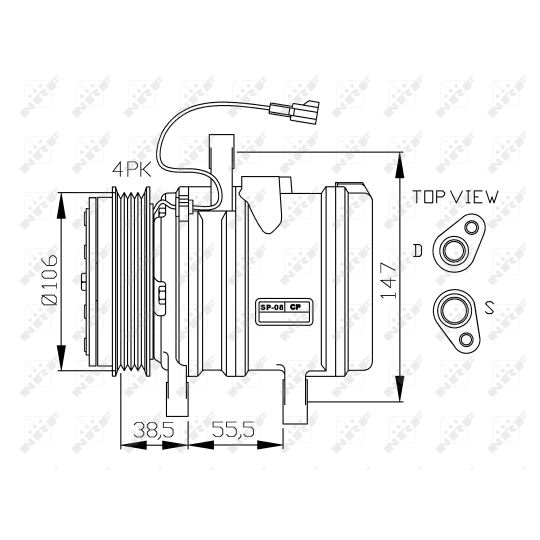 32871G - Compressor, air conditioning 