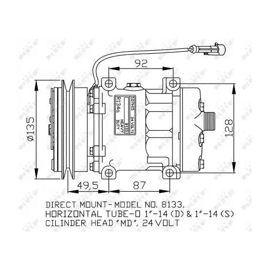 32876G - Compressor, air conditioning 